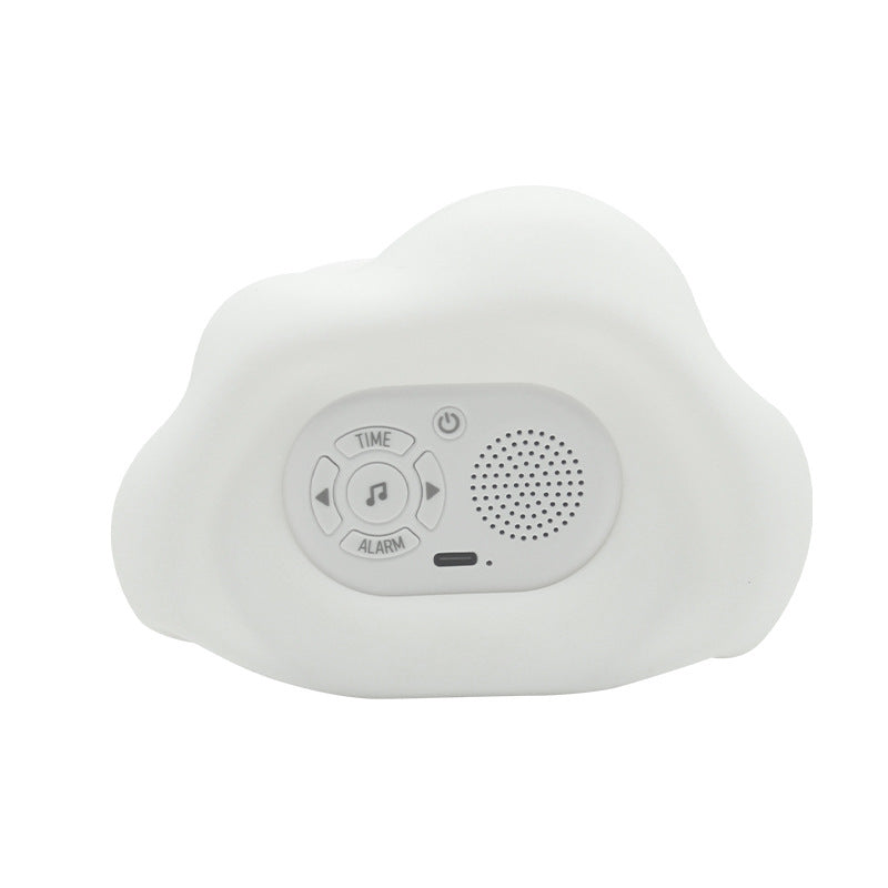 Alarm Clock LED Silicone Night Lamp