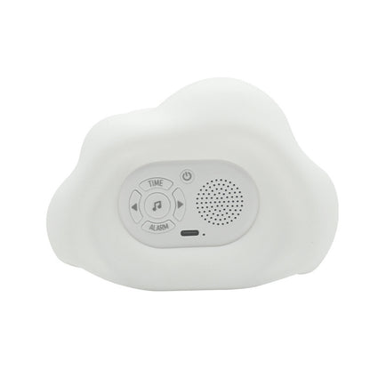 Alarm Clock LED Silicone Night Lamp