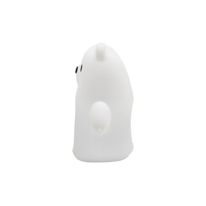Alarm Clock LED Silicone Night Lamp